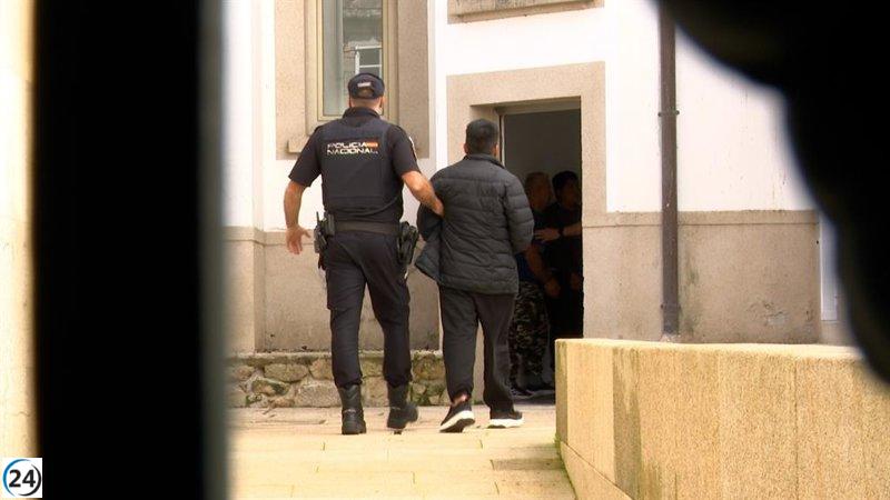 Imponen prisión incondicional a tres arrestados por el narcotráfico en A Pobra (A Coruña).