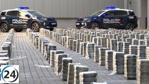 Desmantelan en Galicia una red narcotraficante con 3,6 toneladas de cocaína.