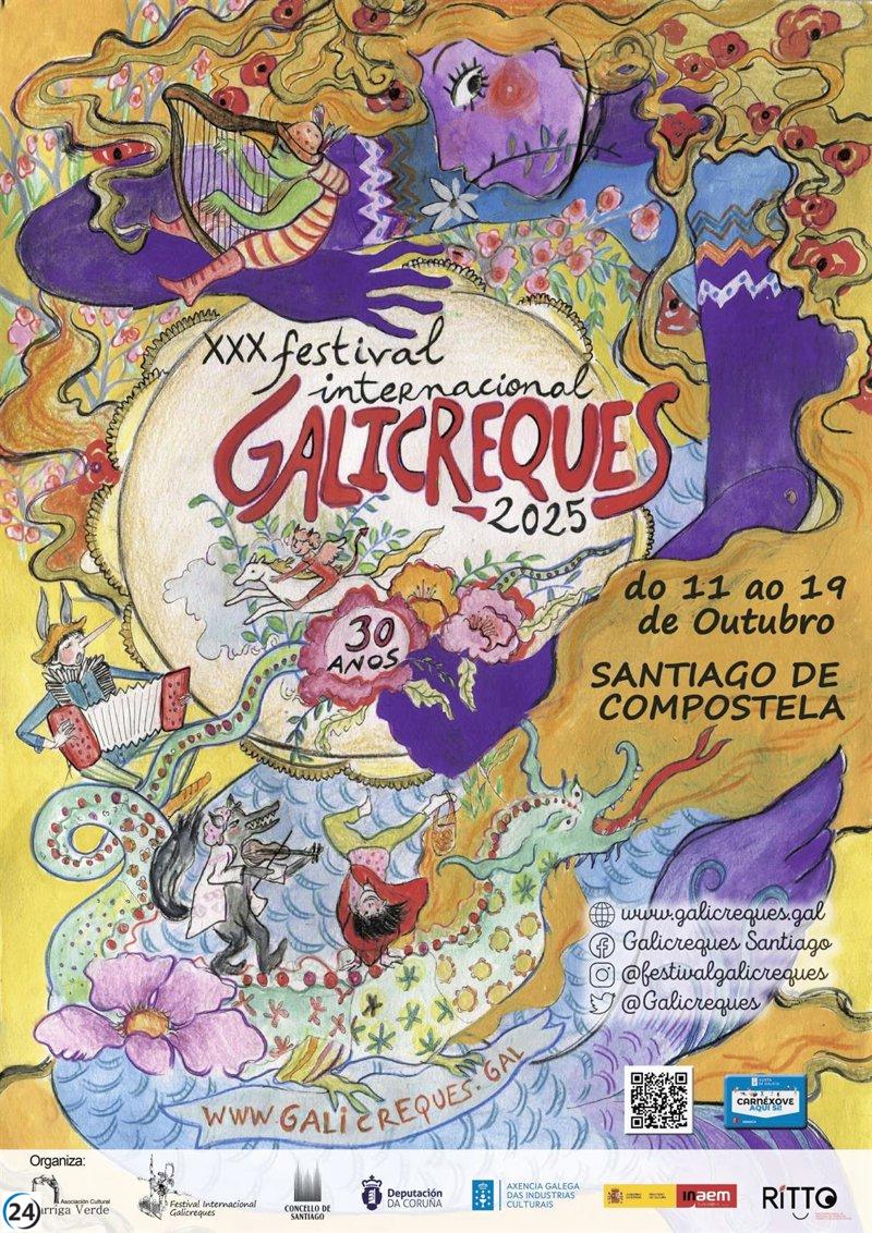 El Festival Galicreques conmemora tres décadas de teatro de marionetas inaugurando casi 60 funciones este sábado.