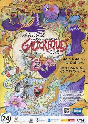 El Festival Galicreques conmemora tres décadas de teatro de marionetas inaugurando casi 60 funciones este sábado.