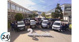 Stellantis Pro One alcanza hito de 2 millones de furgonetas producidas en Vigo.