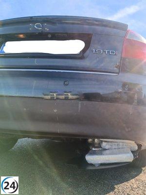 Capturan a un hombre en Ribadeo con 10 kilos de droga en su coche.