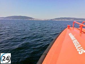 Rescatan dos veleros tras encuentro con orcas cerca de Cabo Vilán, A Coruña.