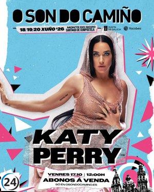 Katy Perry abrirá el O Son Do Camiño 2026.