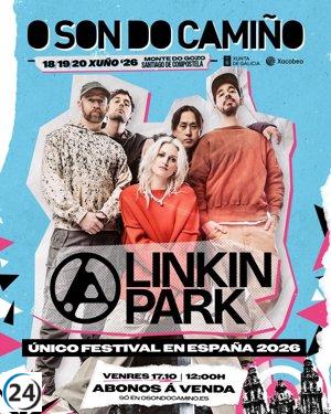 Linkin Park se une al cartel de O Son do Camiño 2026.