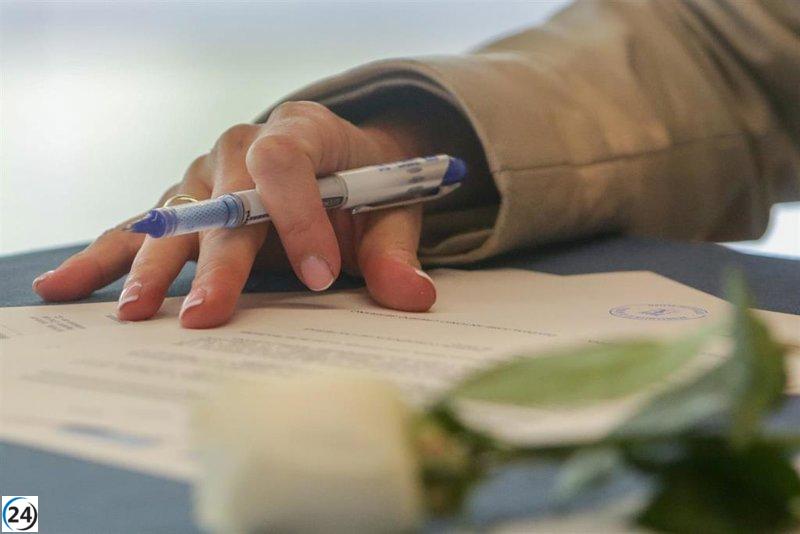 Descenso del 18,7% en divorcios en Galicia durante el segundo trimestre.
