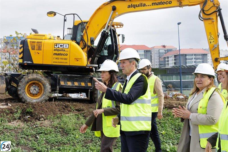 La Xunta arranca la edificación de 37 viviendas sociales en Navia con métodos industriales.
