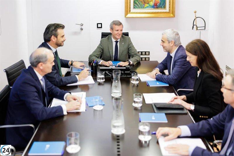 Reunión del comité de aeropuertos gallegos en Santiago el 5 de noviembre.