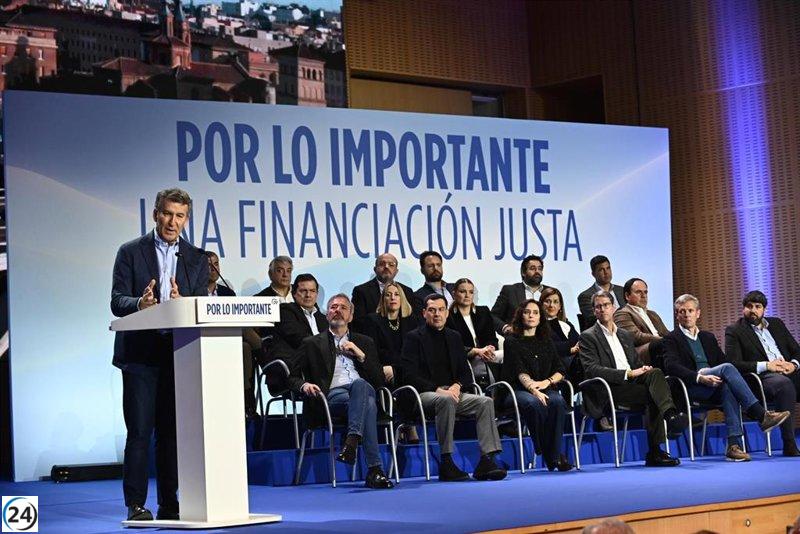 Feijóo y líderes regionales se unen contra la financiación de Sánchez: 