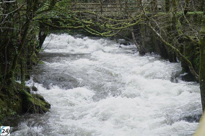 Cauces del Miño-Sil en retroceso, pero se anticipa aumento por nueva borrasca.