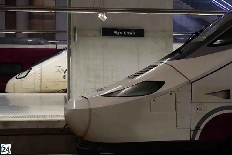 Galicia asegura el 65% de trenes de media distancia durante la huelga ferroviaria.