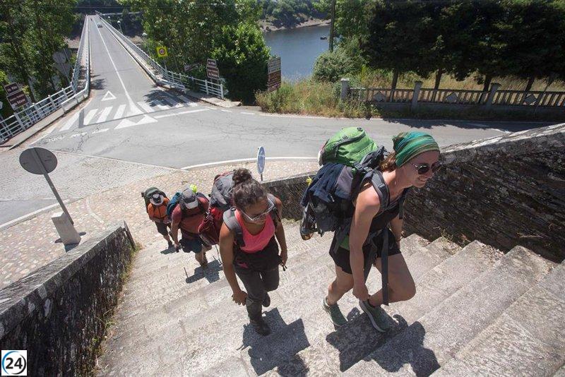 Cinco municipios del Camino Francés concentran el 80% del turismo, cuestionando su sostenibilidad.
