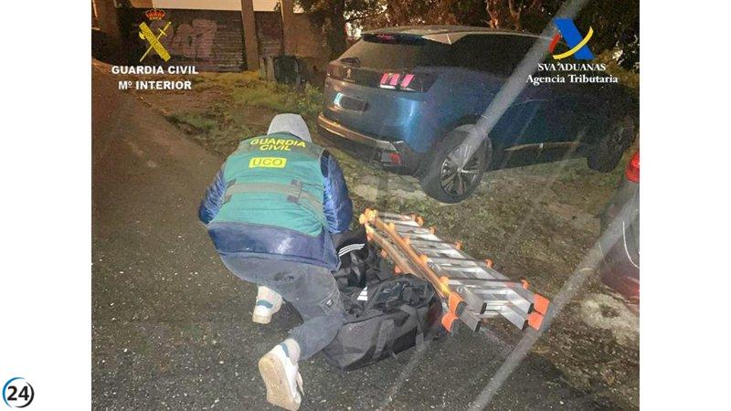 Detenidos dos traficantes con 80 kilos de cocaína en el Puerto de Vigo.