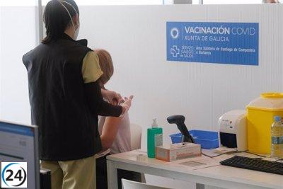 Galicia administra otras 1.360 dosis de la vacuna para la Covid-19, de ellas 150 para llenar pautas
