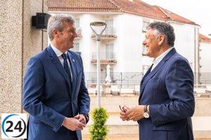 Rueda celebra el regreso del rey emérito y lo ve como una oportunidad para promocionar Galicia.