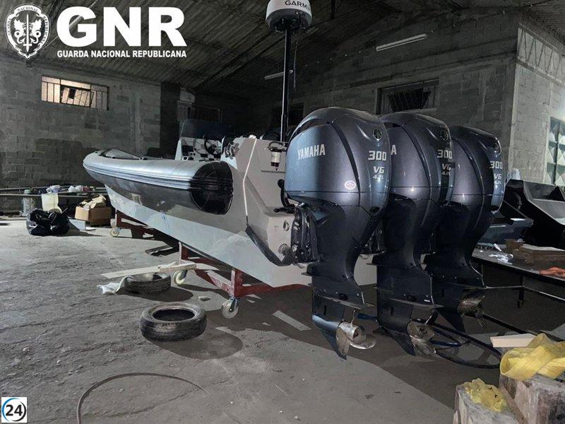 Desarticulado grupo en Portugal dedicado a la fabricación de narcolanchas en el río Miño.