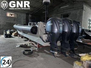Desarticulado grupo en Portugal dedicado a la fabricación de narcolanchas en el río Miño.