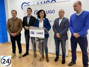 Candia refuerza candidatura en Lugo con Cristina Sanz en segundo puesto y recupera a Rozas como tercero.