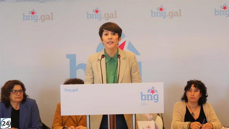 Pontón destaca al BNG como la solución para el futuro de Galicia.
