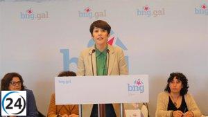 Pontón destaca al BNG como la solución para el futuro de Galicia.