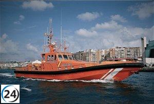Buscan a un pescador gallego desaparecido en San Vicente de la Barquera tras caer al mar.