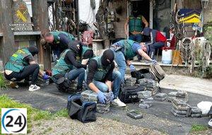 Macrooperativo contra el narcotráfico de Pontevedra: 10 arrestos y 220kg de cocaína incautados.