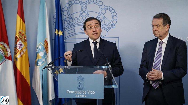 Gobierno firmaría acuerdo sobre Gibraltar hoy tras llamada entre Sánchez y Sunak, afirma Albares.