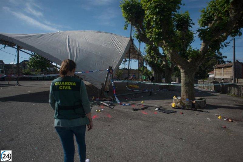 El menor atropellado en la verbena de Vilanova de Arousa se encuentra estable tras cirugía.