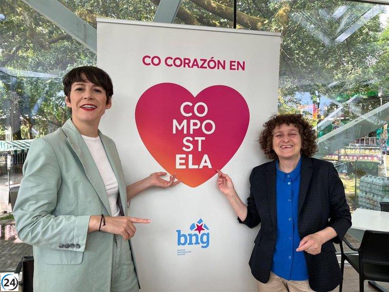Pontón insta a apoyar a Goretti Sanmartín y pide unidad a votantes del BNG en Galicia.