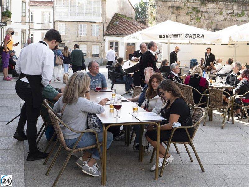 Santiago y A Coruña destacan en empleo y renta respectivamente.