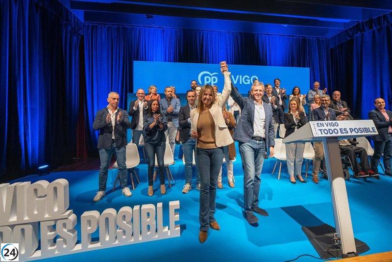 Rueda confía en el apoyo del electorado del PP para llevar a cabo el cambio y compara a Caballero con Sánchez.