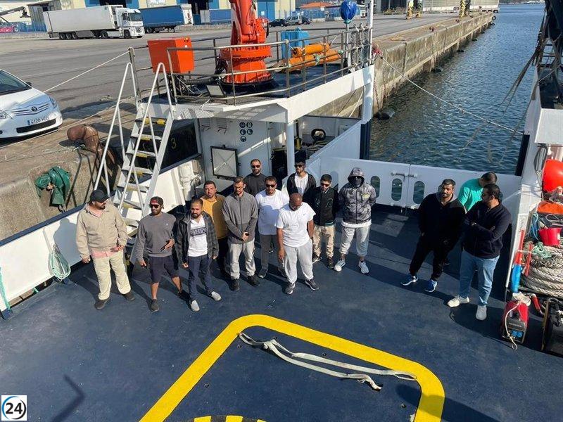 Guardia Nacional de Dubai elige Galicia para entrenamiento en rescate y lucha contra la contaminación marina.