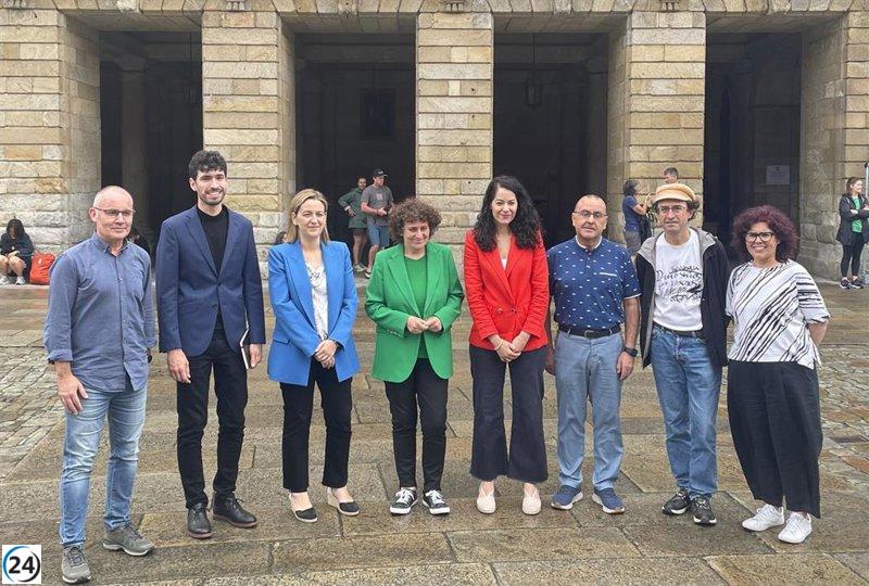 Partidos izquierdistas se hacen con importantes áreas en Santiago: BNG controla Economía, Cultura, Turismo y Urbanismo, mientras que CA se encarga de Mobilidade y Servizos Sociais.
