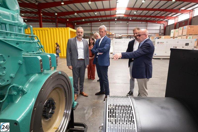 Rueda destaca la oportunidad de las energías renovables para Galicia.