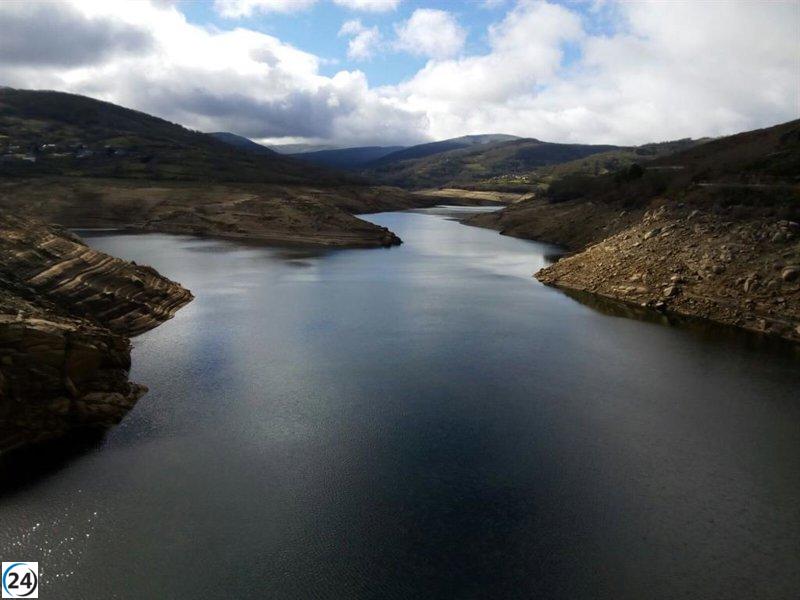 Los embalses gallegos inician el verano con un aumento del 16% respecto a 2022.