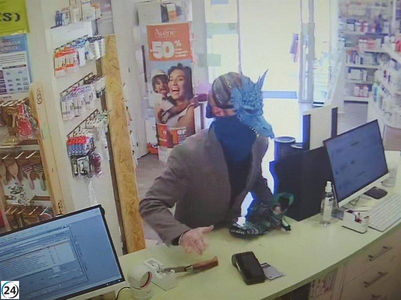 Vecino de Cambre (A Coruña) detenido por robo violento en farmacia.