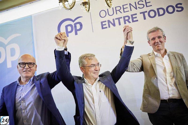 Luis Menor, el candidato conservador, liderará Diputación de Ourense tras la salida de Baltar