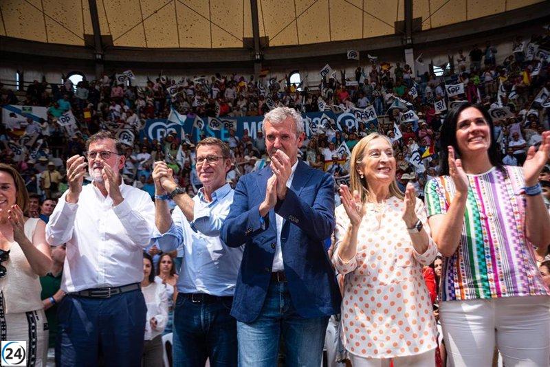 El coso de la quinta con Rueda lidera a Feijóo gracias a la fuerza de sus mayorías