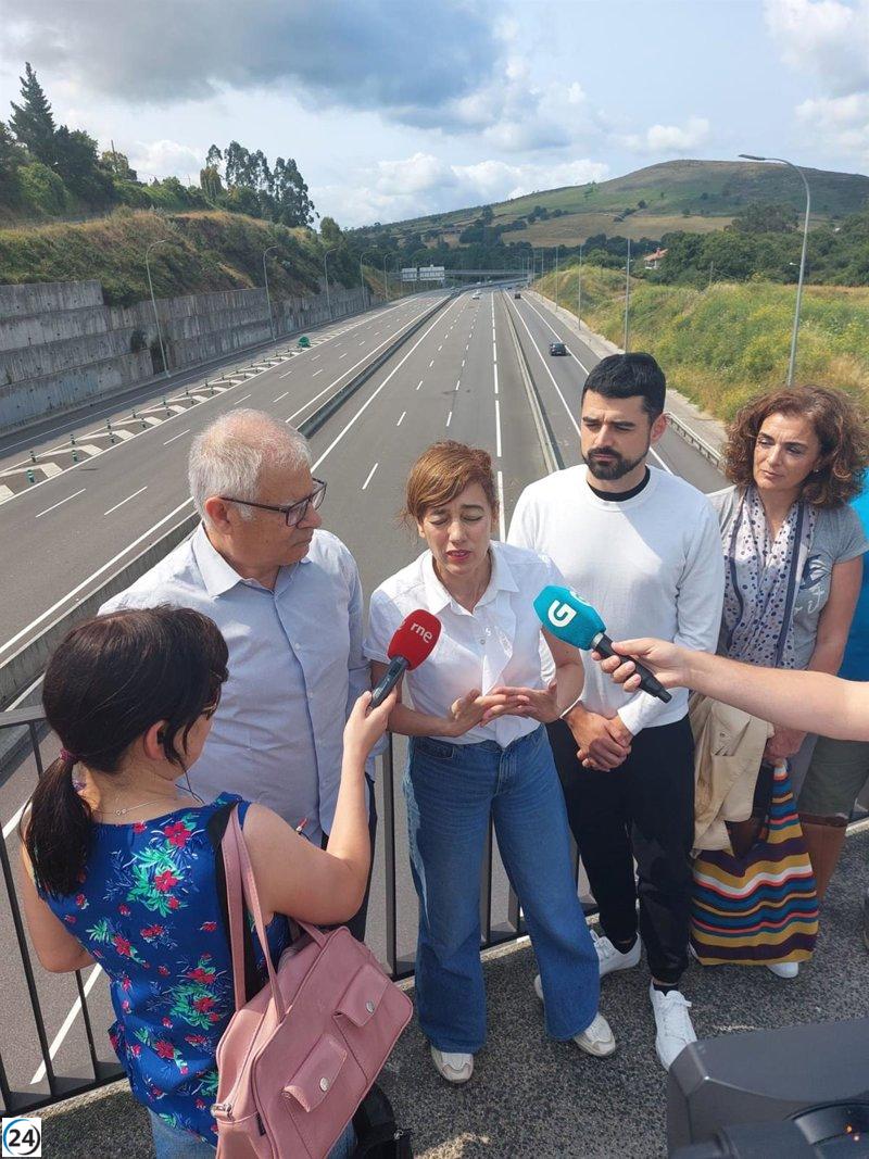 Sumar Galicia busca nacionalizar la AP-9 con eficiencia