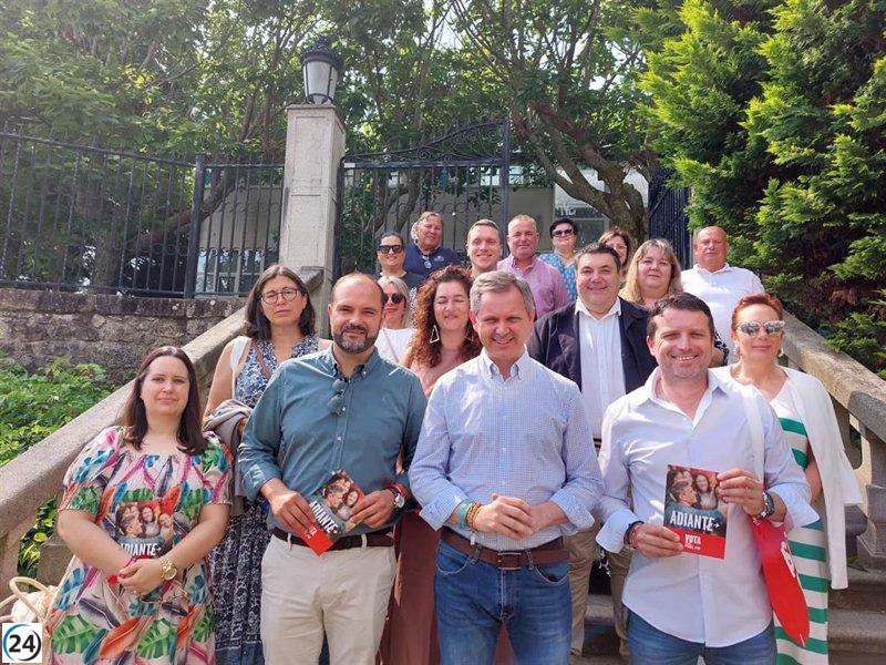 Miñones (PSOE) advierte de que las pensiones peligran si Feijóo y Abascal acceden al poder