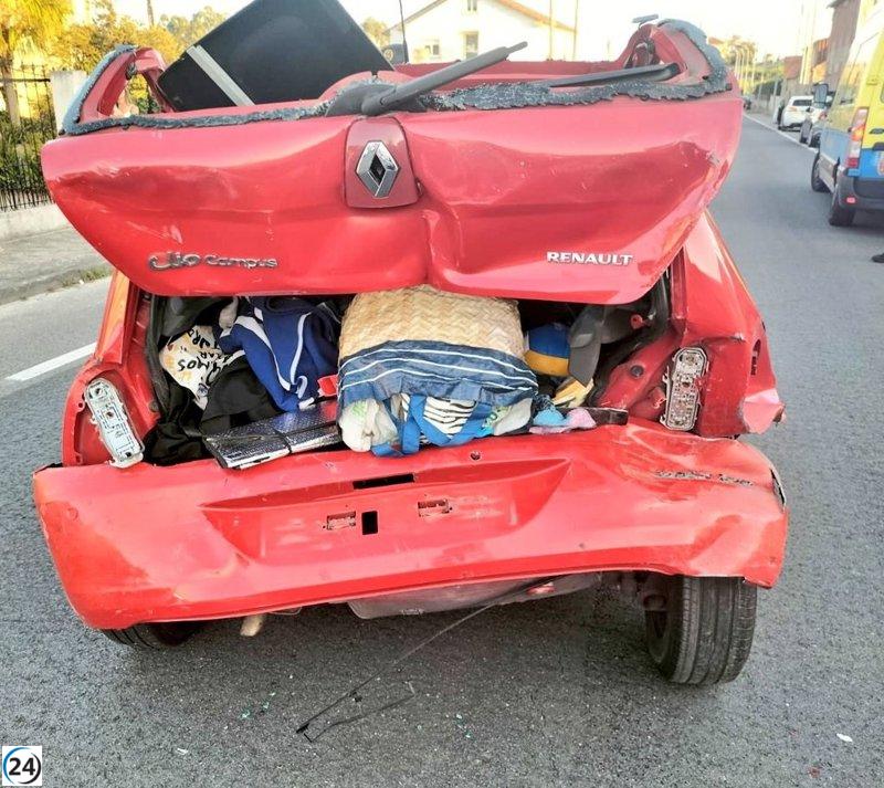 Evacuan a persona con pérdida de conocimiento tras accidente en Cambados