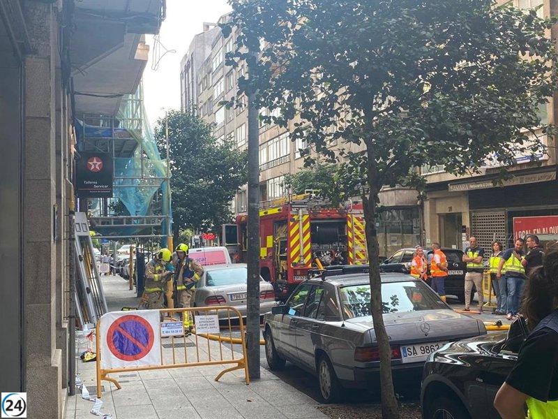 Incidente en taller de Santiago de Compostela sin heridos