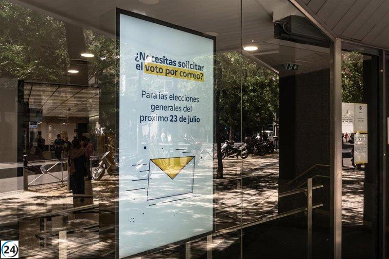 Más del 95% de las personas que solicitaron voto por correo en Galicia ya han votado.