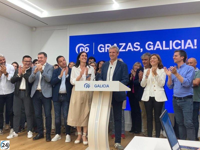 Rueda aplaude contundente victoria en Galicia y respalda el legítimo intento de Feijóo por gobernar