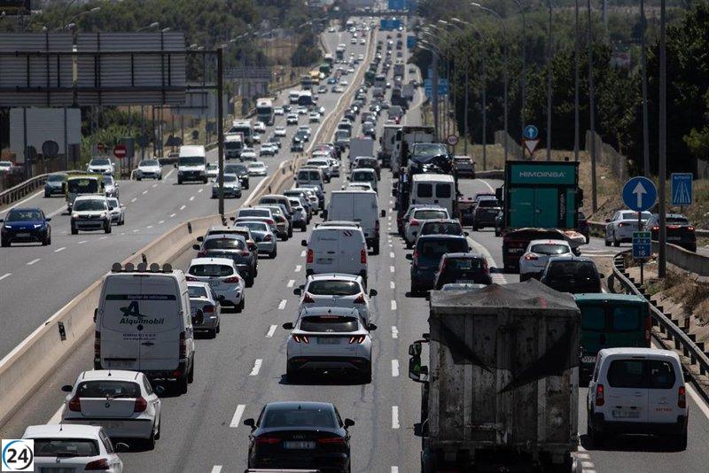 Se esperan más de 875.000 desplazamientos en Galicia durante la operación 'Primero de Agosto', según la DGT.