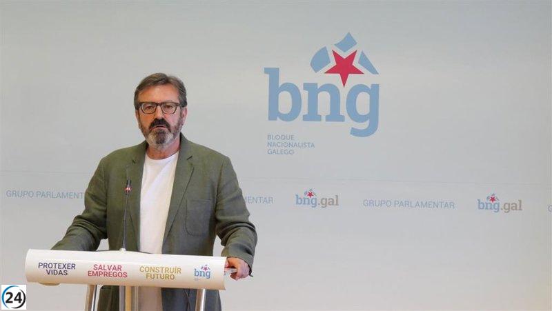 BNG arremete contra el sistema de financiación y acusa al PP de