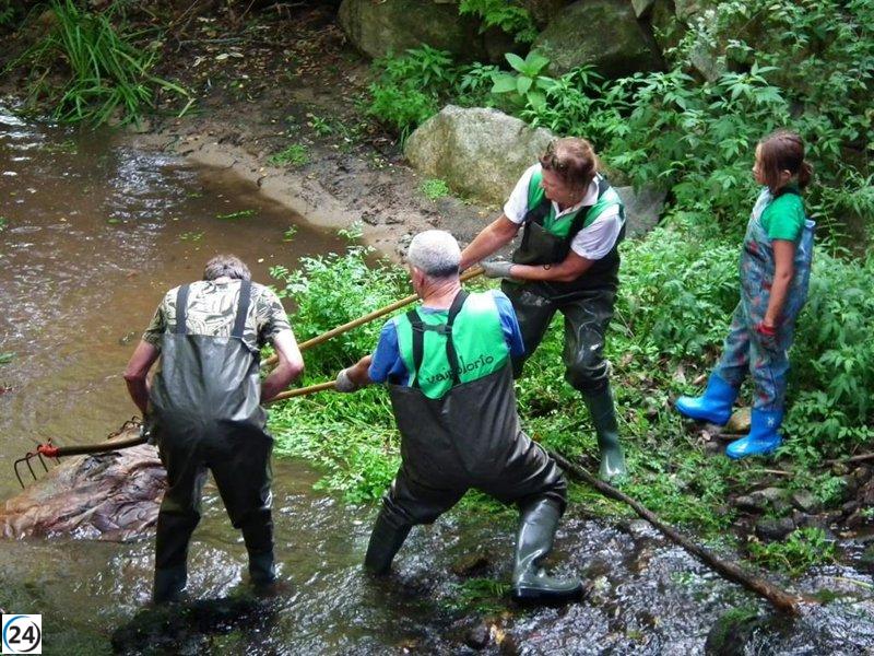 Vaipolorío concluye exitosa campaña de limpieza en el río Gafos con más de 1,5 kilos de desechos retirados