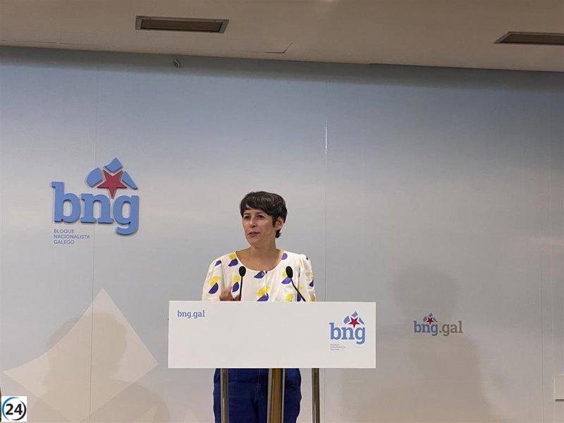BNG decidirá reunirse con Feijóo cuando le llegue la invitación del PP, pero ratifica su negativa a la investidura