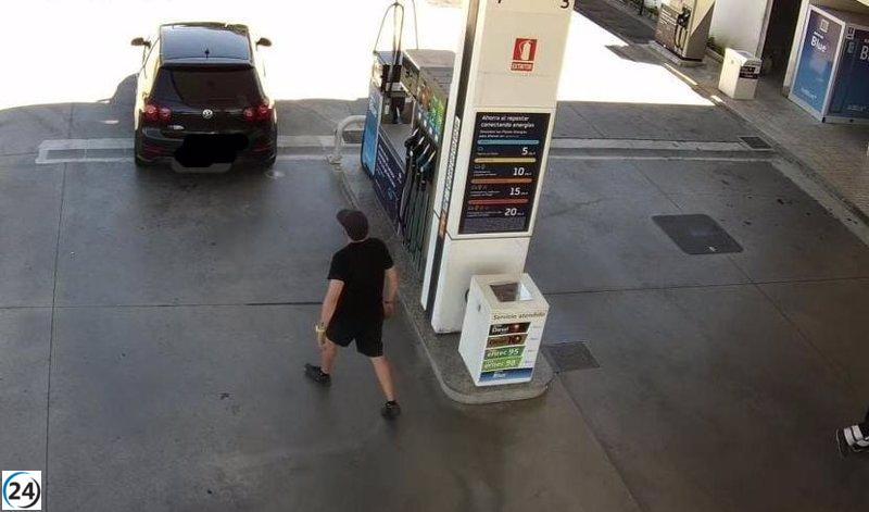 Capture un hombre de Ourense que utilizaba matrículas robadas para evadir el pago de gasolineras.