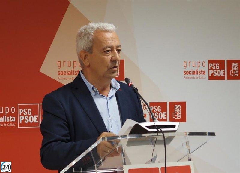 El PSdeG critica la gestión de Rueda y Feijóo por el empeoramiento de Galicia.